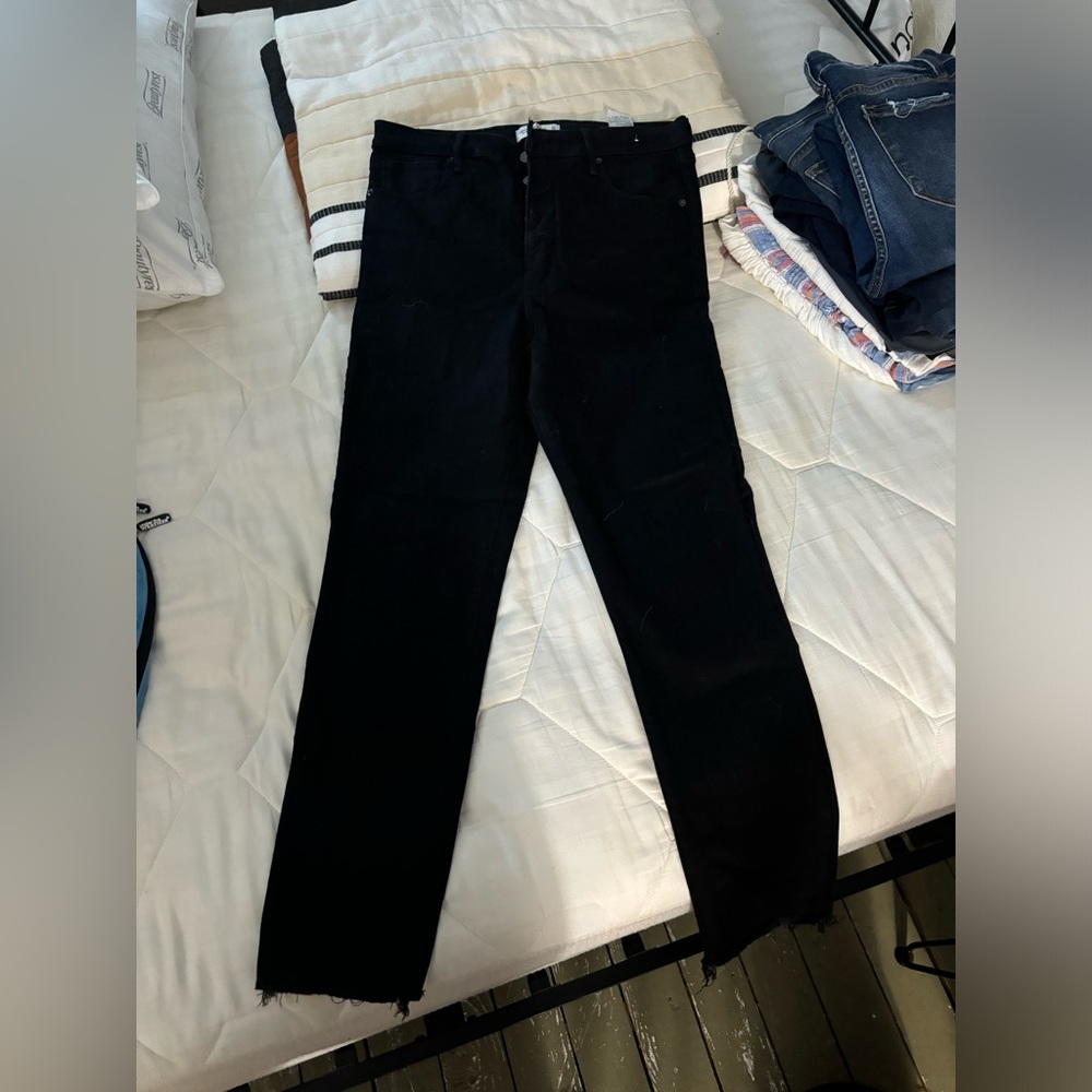 Abercrombie hi rise skinny ankle jean